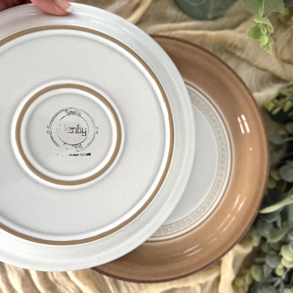 Denby six vintage